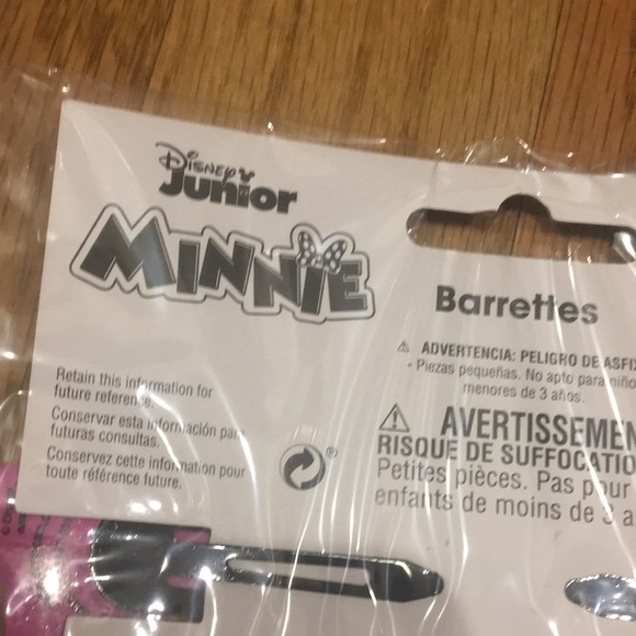 NWT Minnie mouse hair clips - Picture 6 of 8